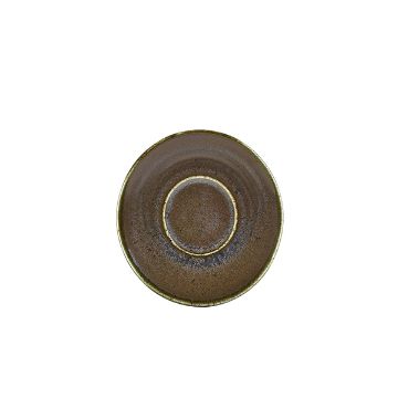 Picture of Terra Porcelain Black Saucer 11.5cm - Pack of 6