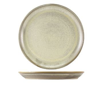Picture of Terra Porcelain Matt Grey Coupe Plate 30.5cm - Pack of 6