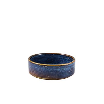 Picture of Terra Porcelain Aqua Blue Presentation Bowl 13cm - Pack of 6