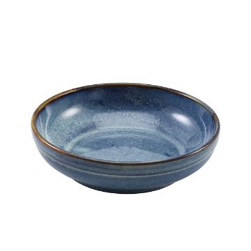 Picture of Terra Porcelain Aqua Blue Coupe Bowl 20cm - Pack of 6