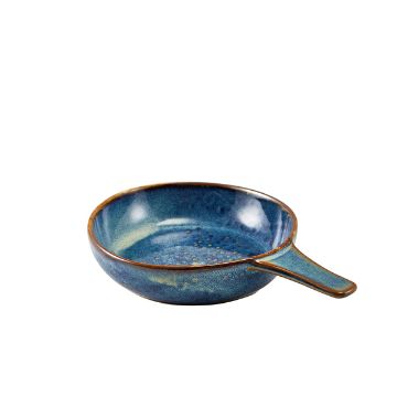 Picture of Terra Porcelain Aqua Blue Presentation Pan 15.5cm - Pack of 6
