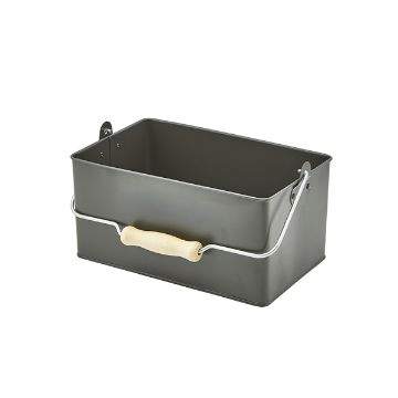 Picture of Rectangular Table Caddy 24.5 x 15.5 x 12.5cm Dark Olive