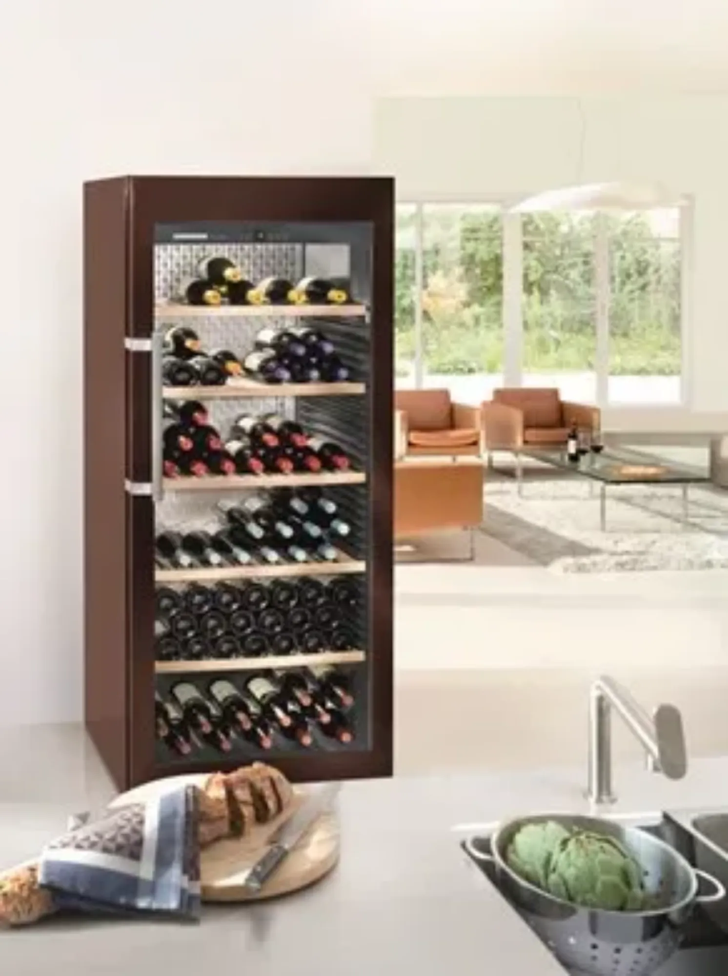 Picture of Liebherr WKT4552 Tinted Glazed Terra Wine Cabinet 478 Litres