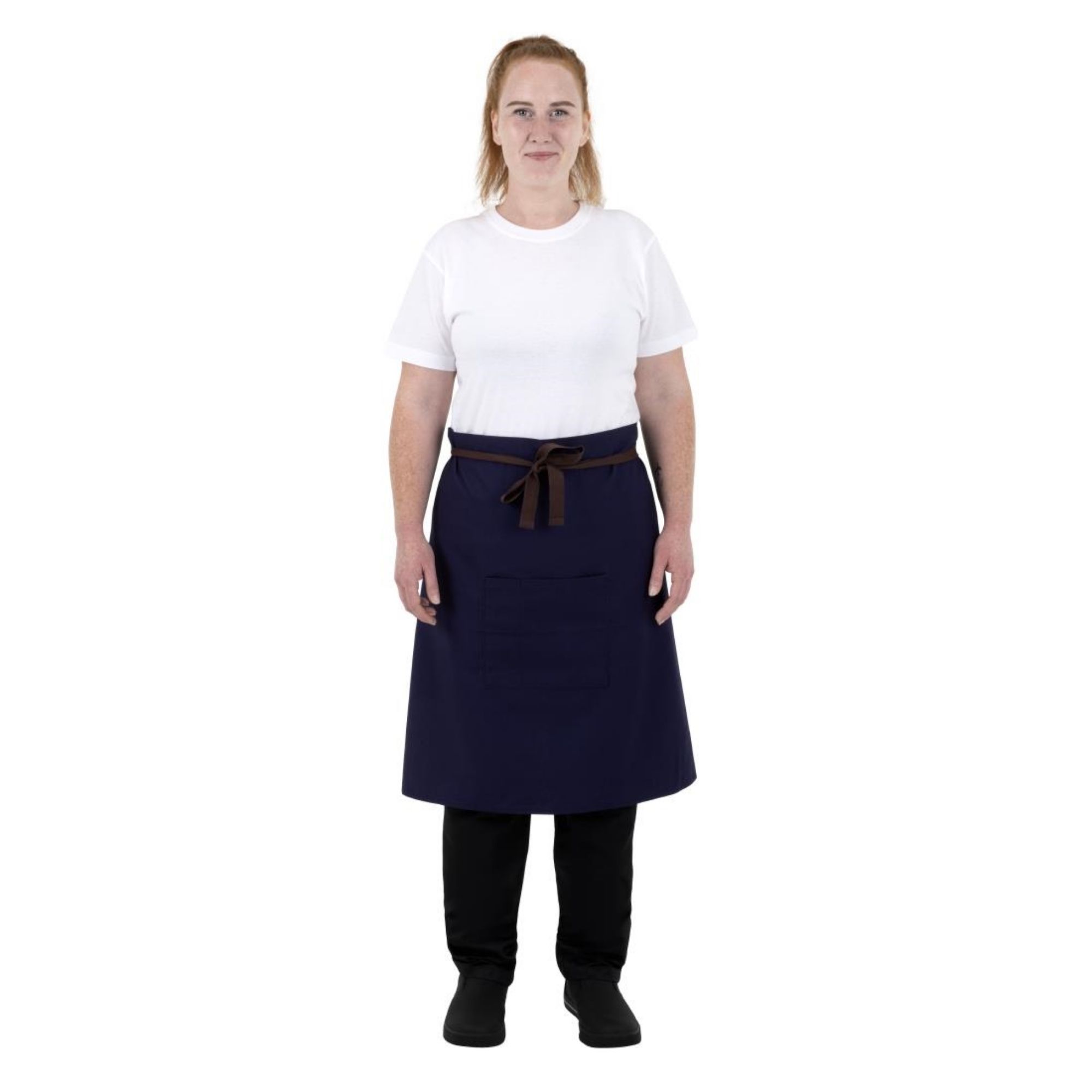 Picture of Southside Cotton Canvas Bistro Apron Navy