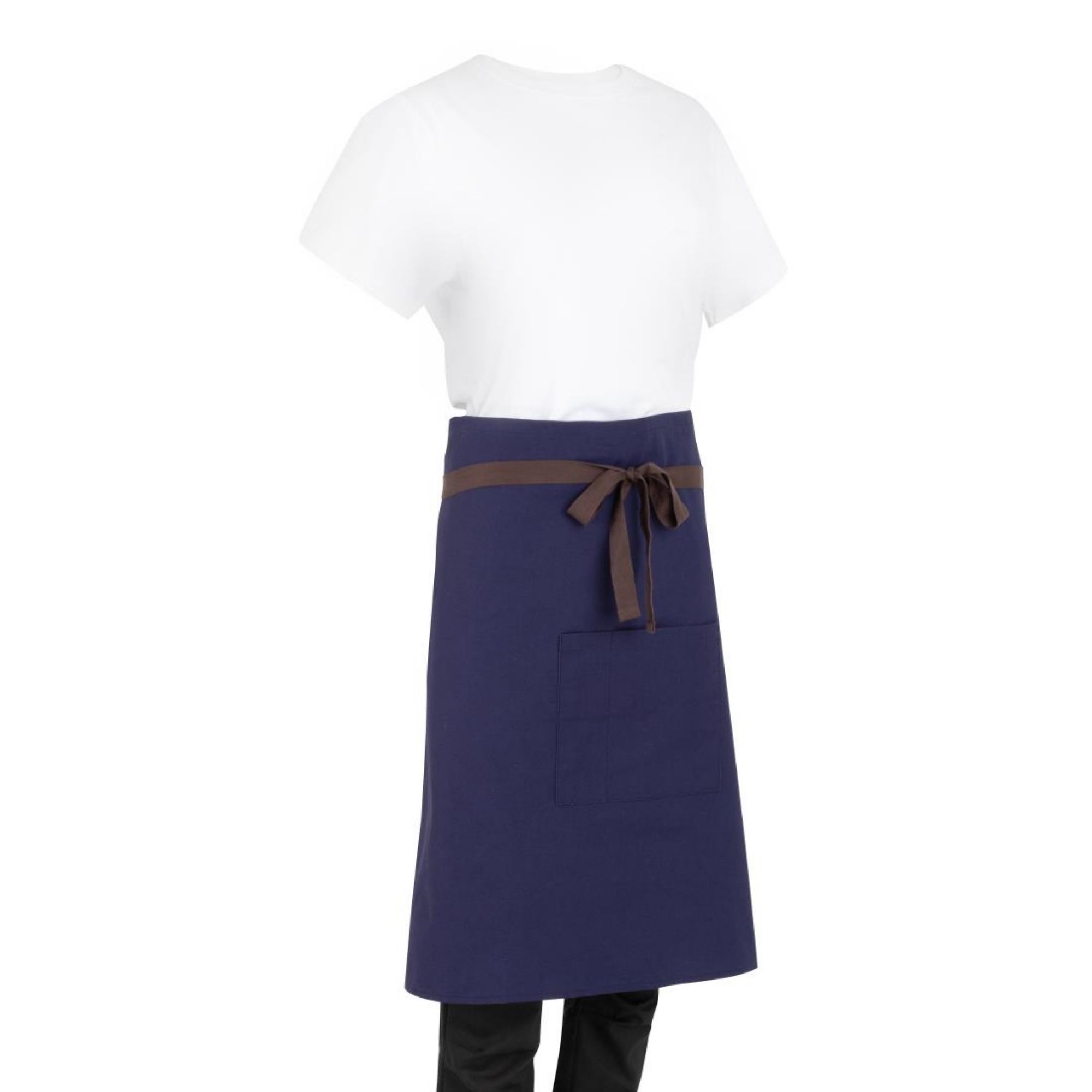 Picture of Southside Cotton Canvas Bistro Apron Navy