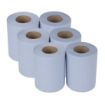 Picture of Nisbets Essentials Centrefeed Blue Rolls 2-Ply 320 Sheets (6 pack)