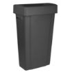 Picture of Jantex Simpler Recycling Slim Bin Bundle Black 4x 80Ltr