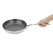 Picture of Vogue Tri-Shield Stainless Steel Frying Pan with Clad Coating 24cm