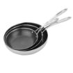 Picture of Vogue Tri-Shield Stainless Steel Frying Pan with Clad Coating 24cm