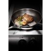 Picture of Vogue Tri-Shield Stainless Steel Frying Pan with Clad Coating 28cm
