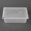 Picture of Hygiplas Click Polypropylene 1/2 Gastronorm Tray 100mm (4 Pack)