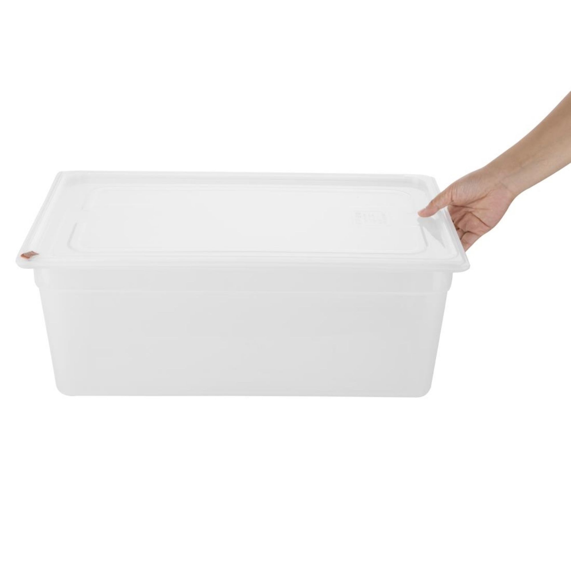 Picture of Hygiplas Click Polypropylene 1/1 Gastronorm Tray 200mm (2 Pack)