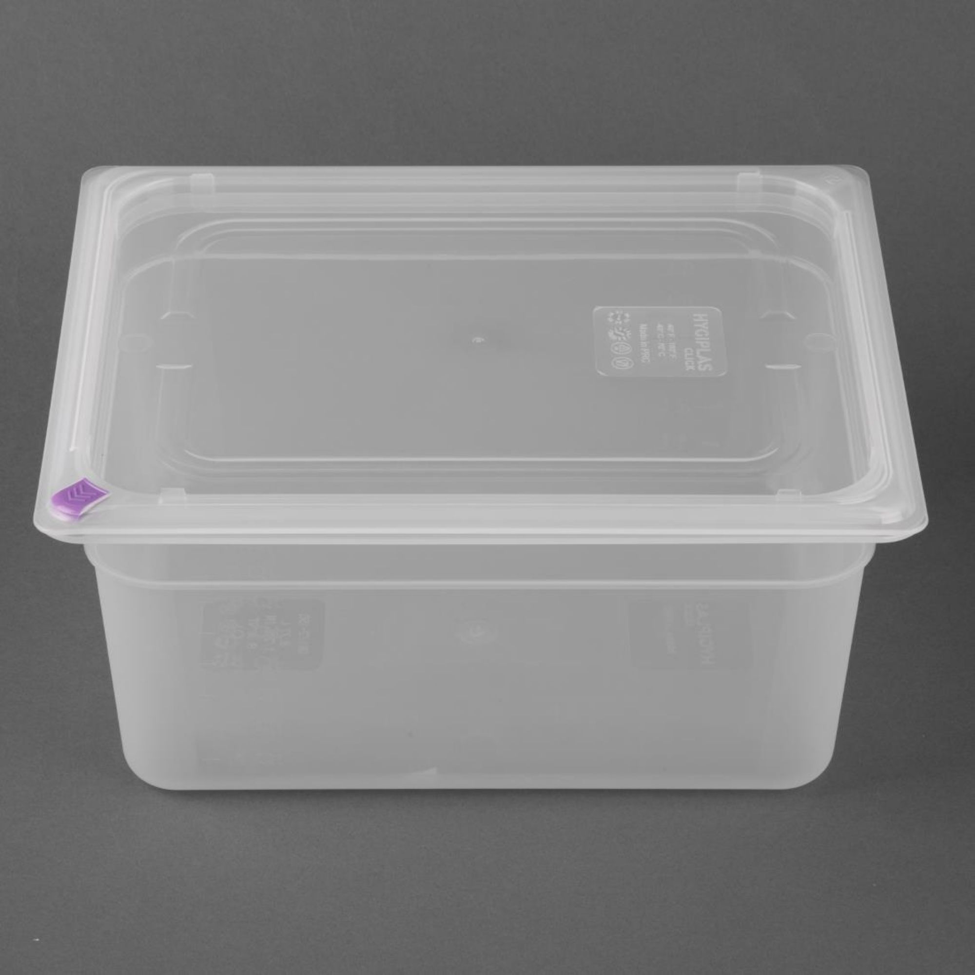Picture of Hygiplas Click Polypropylene 1/2 Gastronorm Tray 150mm (4 Pack)