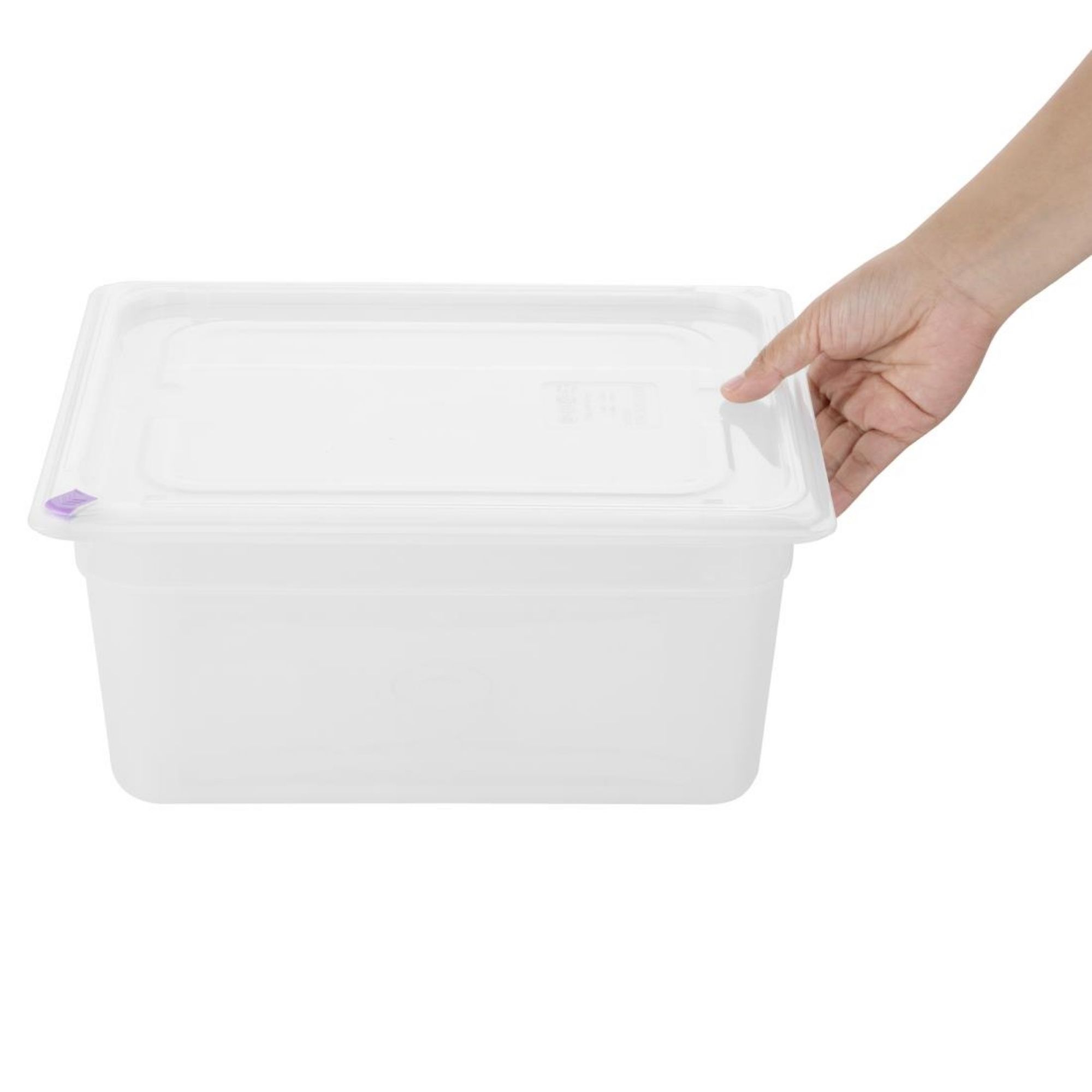 Picture of Hygiplas Click Polypropylene 1/2 Gastronorm Tray 150mm (4 Pack)