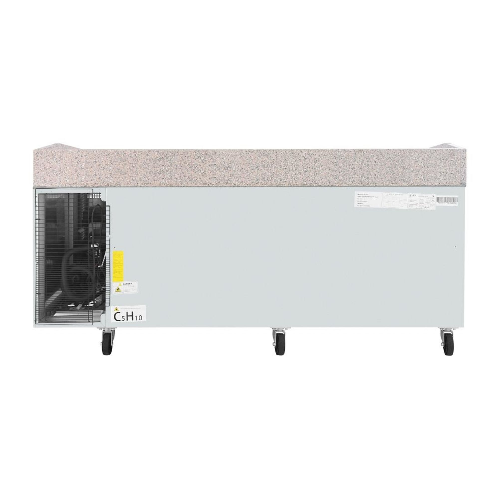 Picture of Polar U-Series Bakery Counter Fridge with Granite Top 634Ltr