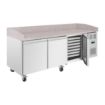Picture of Polar U-Series Bakery Counter Fridge with Granite Top 634Ltr