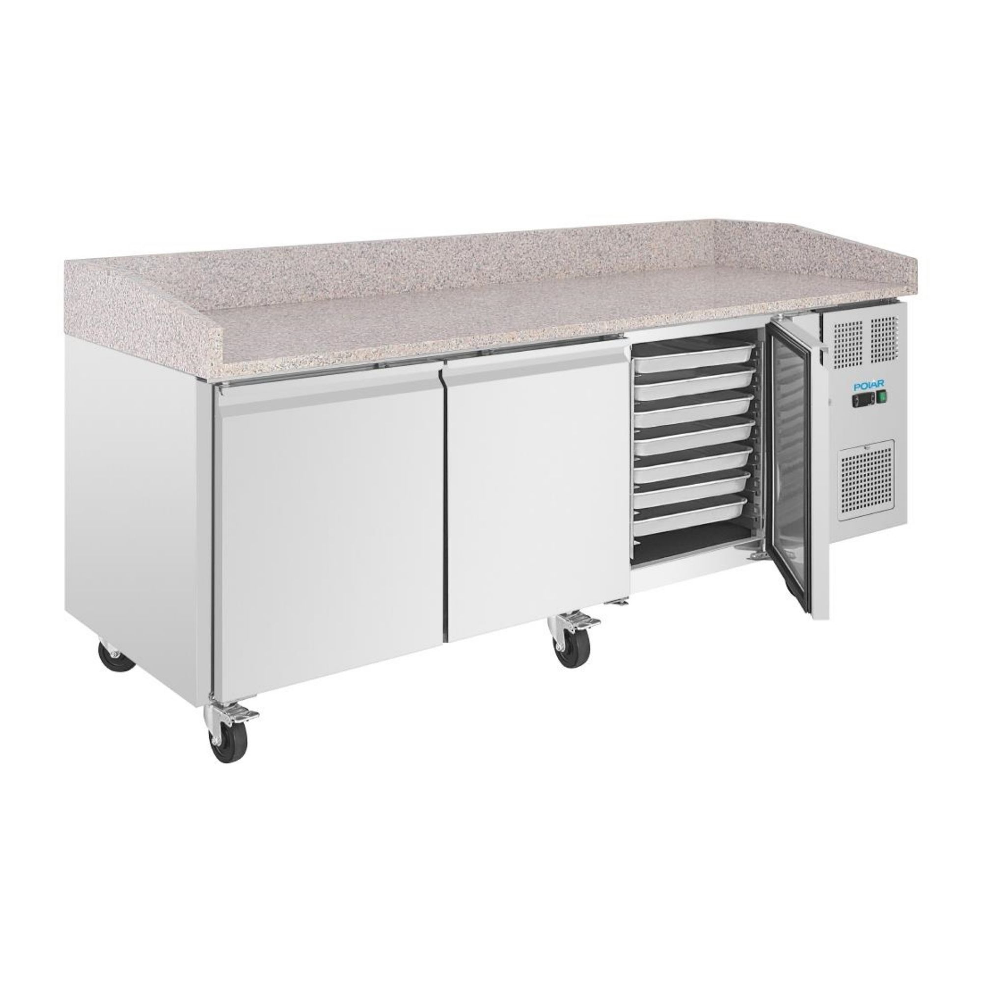 Picture of Polar U-Series Bakery Counter Fridge with Granite Top 634Ltr