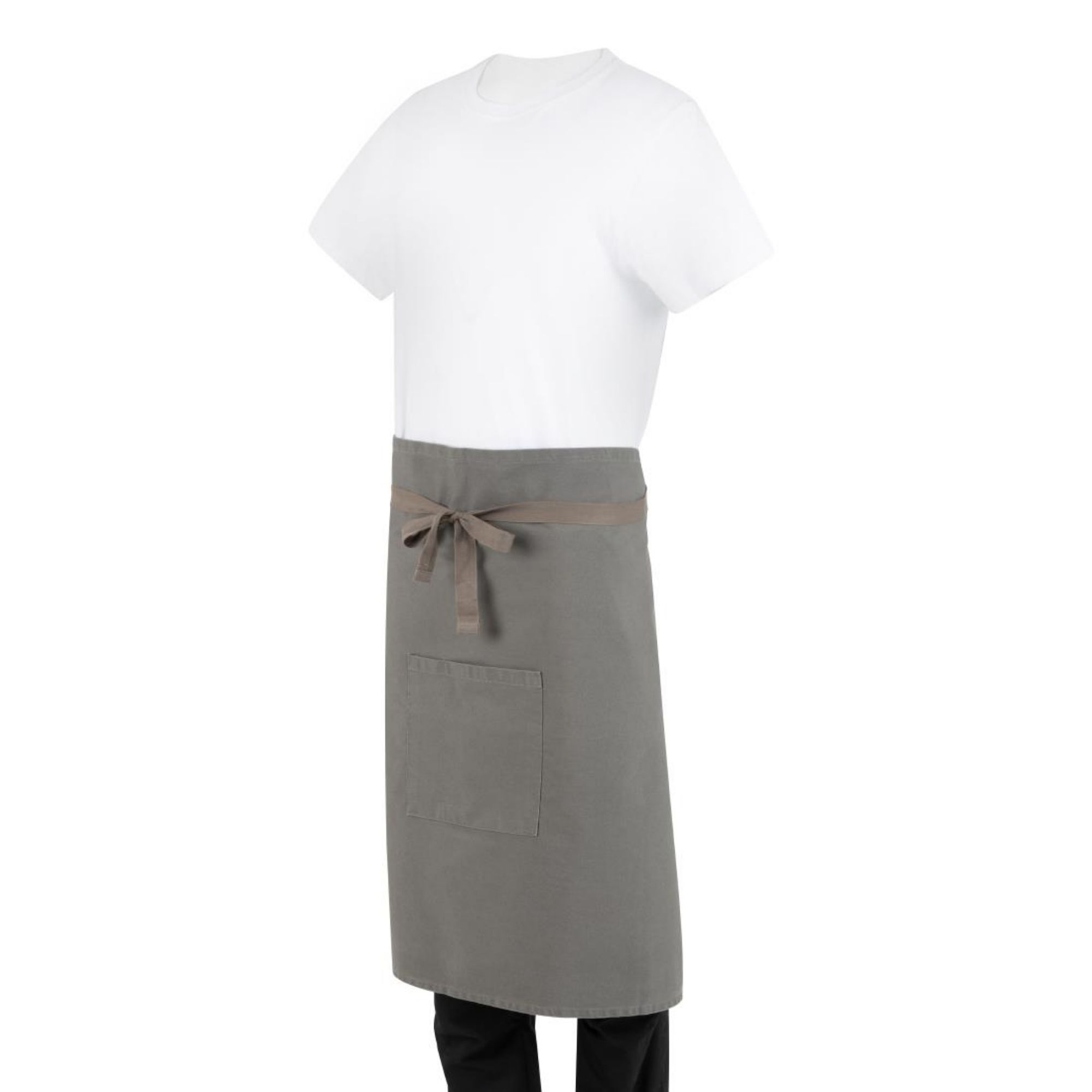 Picture of Southside Cotton Canvas Bistro Apron Khaki