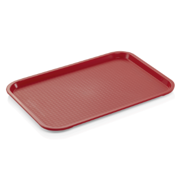 Picture of Was Germany Fast Food Tray Red Polypropylene 35x27 cm