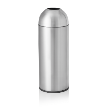 Picture of Was Germany Waste Bin Chrome Nickel Steel Dia 30 cm Silver