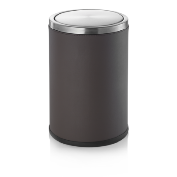 Picture of Was Germany Waste Bin Dia 20 cm 9 L Brown Stainless Steel