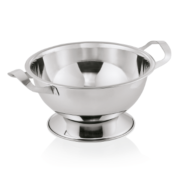 Picture of Cucina Tureen on Foot Chrome Nickel Steel Dia 25 cm 3 Ltr