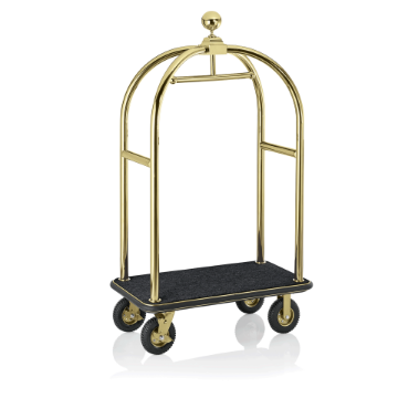 Picture of Was Germany Luggage Trolley Drift Titanium-Gold 112x60x190 cm