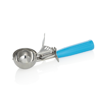 Picture of Cucina Scoop 21 cm Chrome Nickel Steel Blue Handle