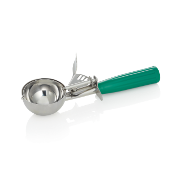Picture of Cucina Scoop 22 cm Green Handle Chrome Nickel Steel
