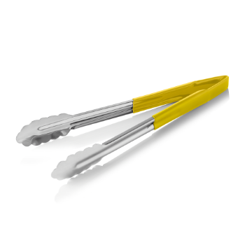 Picture of Cucina HACCP Tongs 30 cm Yellow Chrome Steel