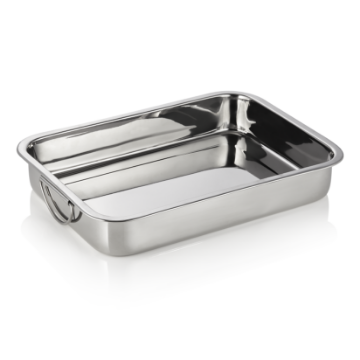 Picture of Cucina Roasting Pot/Tray 43 x 31 x 7 cm Chrome Nickel Steel
