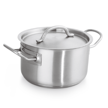 Picture of Cucina Stew Pot with Lid Chrome Nickel Steel Dia 20 cm