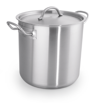 Picture of Cucina Essentials Stock Pot with Lid Chrome Nickel Steel Dia 24 cm
