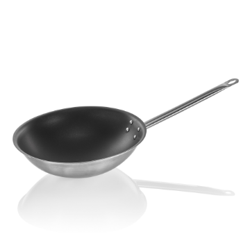Picture of Cucina Wok Chrome Nickel Steel 18/10 Non-Stick Dia 38 cm