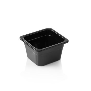 Picture of Was Germany GN Container Black Melamine 1/6-100 mm