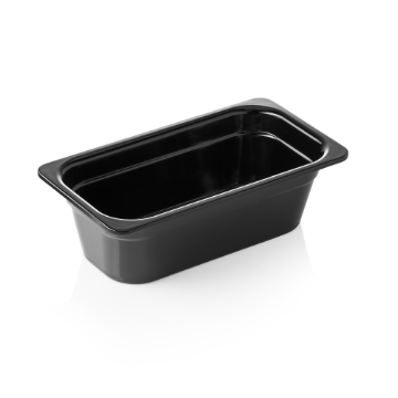 Picture of Was Germany GN Container Black Melamine 1/3-100 mm