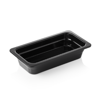 Picture of Was Germany GN Container Black Melamine 1/3-065 mm