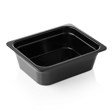 Picture of Was Germany GN Container Black Melamine 1/2-100 mm