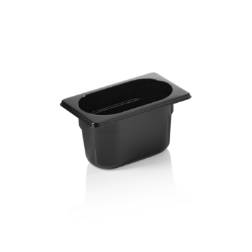 Picture of Was Germany GN Container Black Polycarbonate 1/9-100 mm
