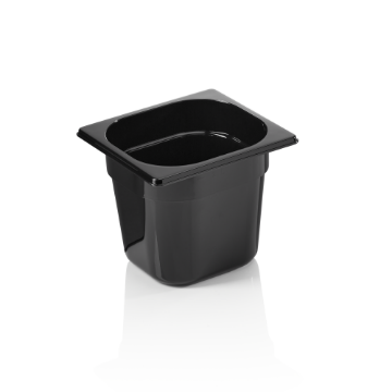 Picture of Was Germany GN Container Black Polycarbonate 1/6-150 mm