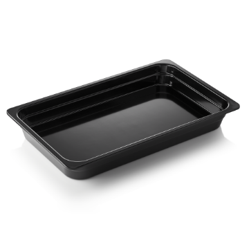 Picture of Was Germany GN Container Black Melamine 1/1-065 mm