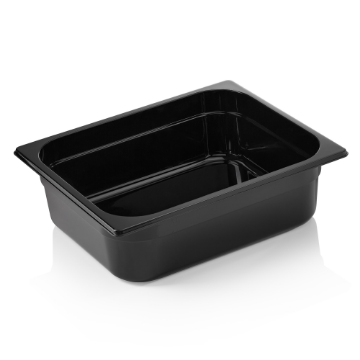 Picture of Was Germany GN Container Black Polycarbonate 1/2-100 mm
