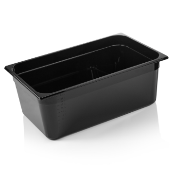 Picture of Was Germany GN Container Black Polycarbonate 1/1-200 mm