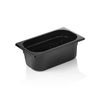 Picture of Was Germany GN Container Black Polycarbonate 1/4-100 mm