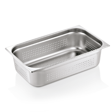 Picture of Was Germany GN Container Chrome Nickel Steel 1/1-150 mm Perforated