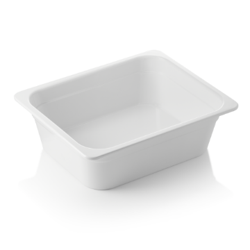Picture of Was Germany GN Container White Melamine 1/2-100 mm