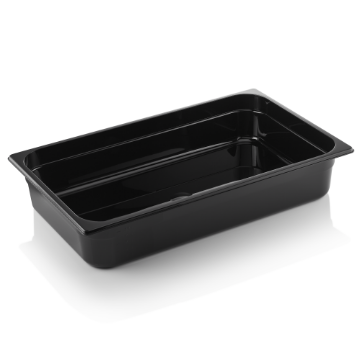 Picture of Was Germany GN Container Black Polycarbonate 1/1-100 mm