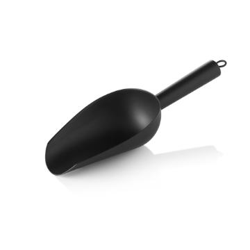 Picture of Nocturn Ice Scoop Black Matt Chrome Nickel Steel 25.5 x 8.5 cm