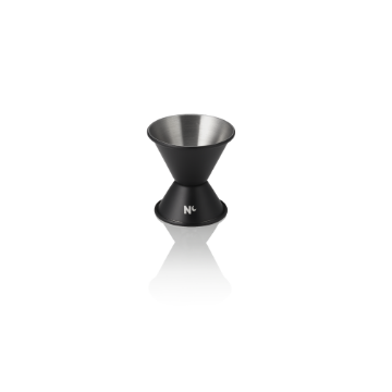 Picture of Nocturn Jigger Black Matt Chrome Nickel Steel 2/4 cl