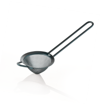 Picture of Nocturn Fine-Mesh Strainer Blue Matt Chrome Nickel Steel 18/8